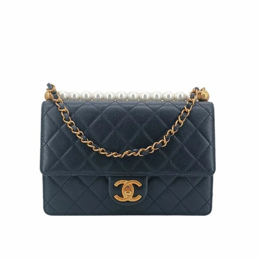 ra407-chanel-black-calfskin-quilted-lmitation-pearl-flap-bag