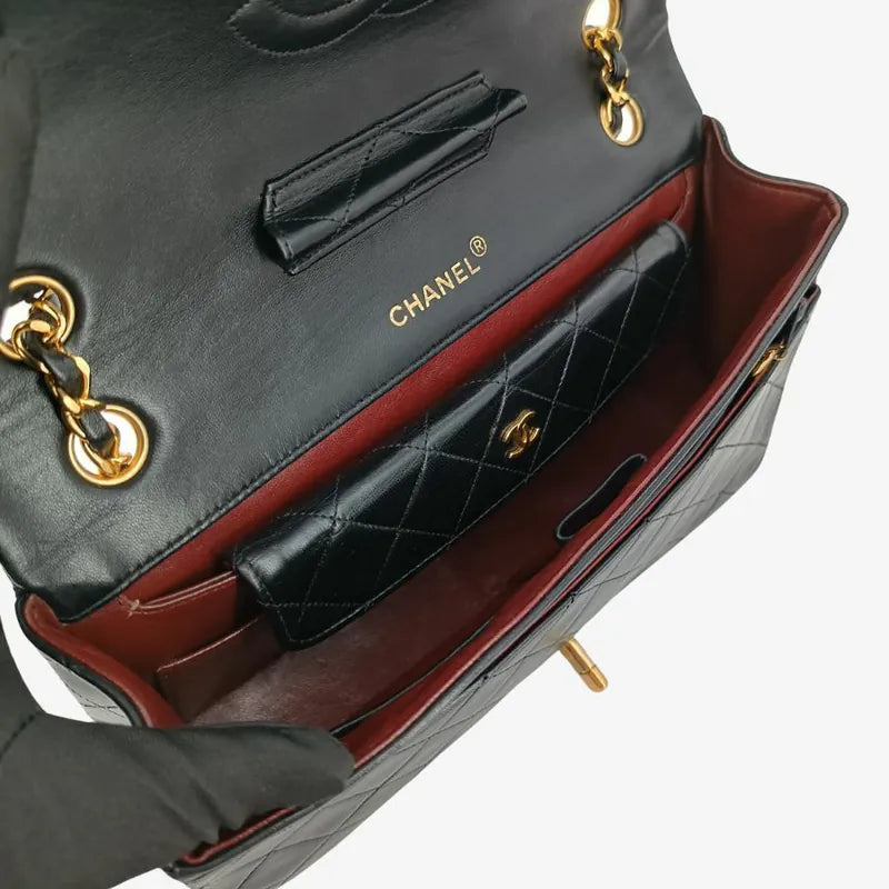c508-chanel-vintage-black-lambskin-27cm-classic-flap-bag