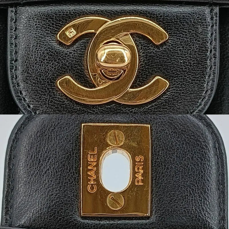 ra649-chanel-vintage-black-lambskin-vertical-flap-bag