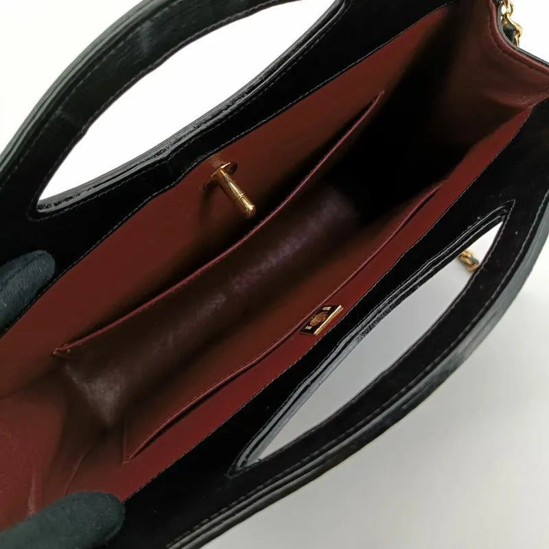 js719-chanel-vintage-black-lambskin-quilted-31-tote-bag