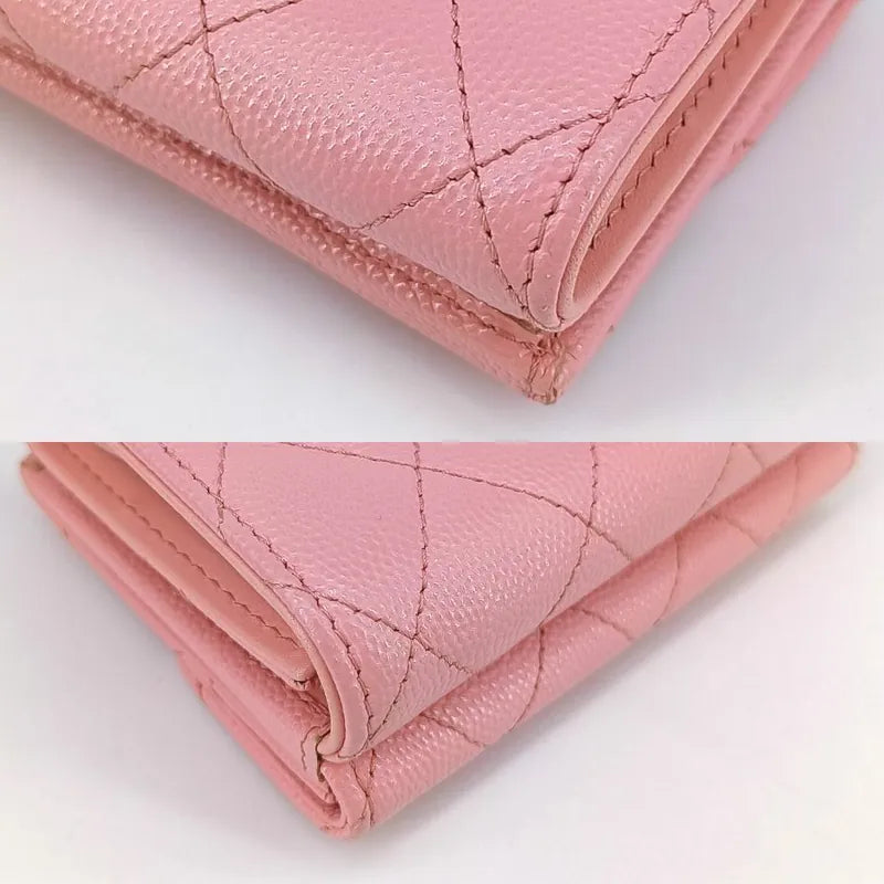 jt401-chanel-light-pink-caviar-leather-classic-small-flap-wallet