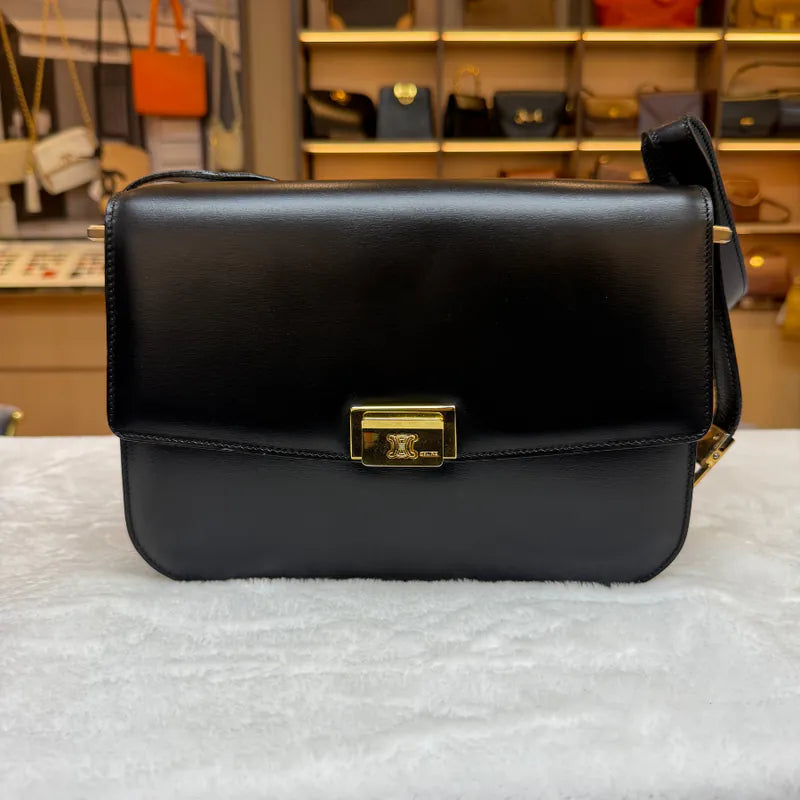 rc527-celine-vintage-caviar-leather-shoulder-bag