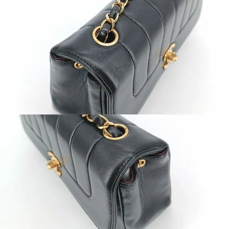 c365-chanel-vintage-black-lambskin-vertical-flap-bag