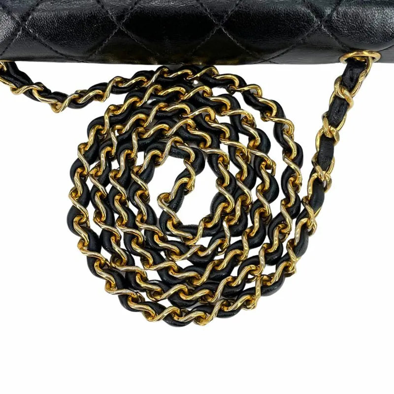 c558-chanel-vintage-black-lambskin-big-cc-pointed-flap-bag