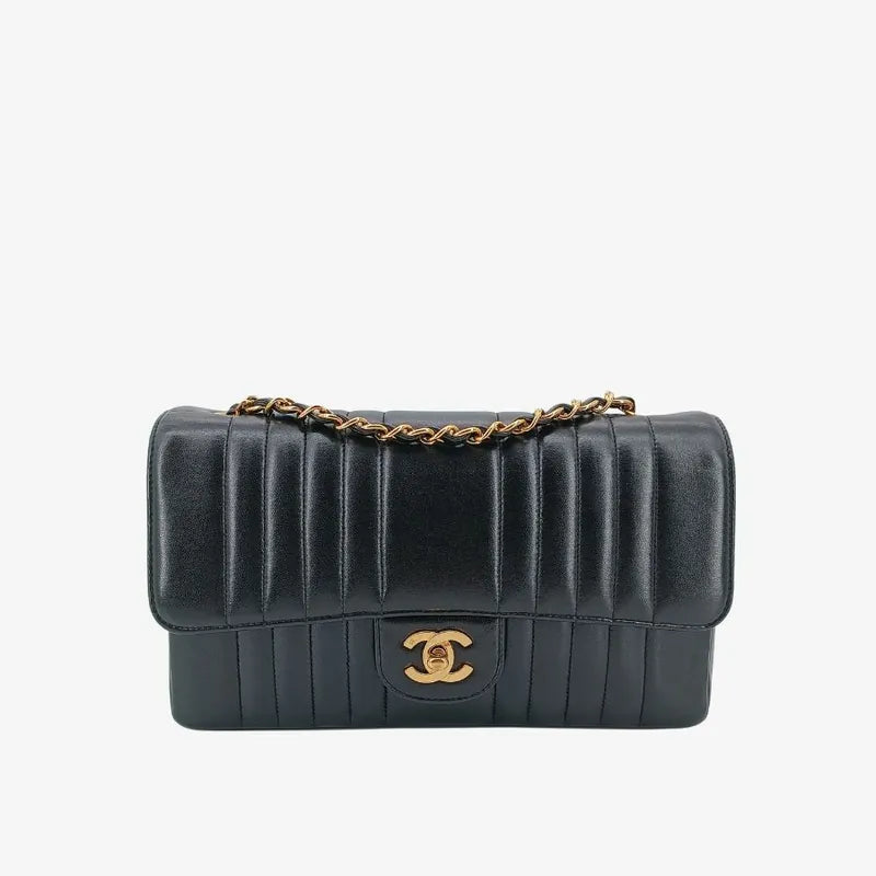 jt290-chanel-vintage-black-lambskin-vertical-flap-bag