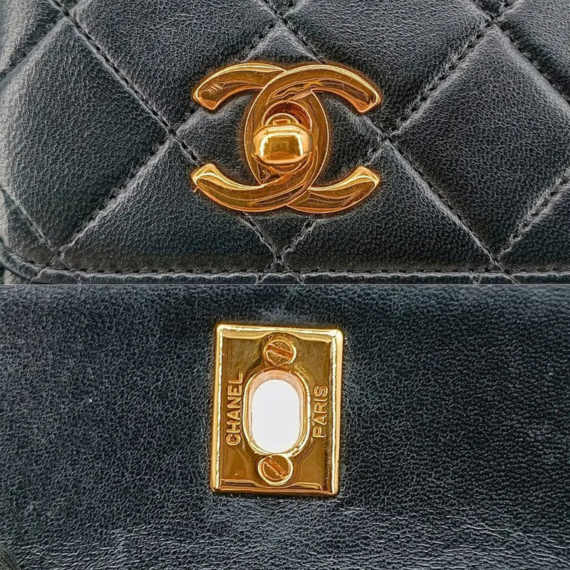 rb245-chanel-vintage-black-lambskin-double-turnlock-flap-bag