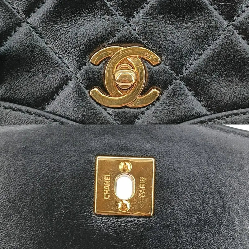 jt704-chanel-vintage-black-lambskin-gold-chain-flap-bag