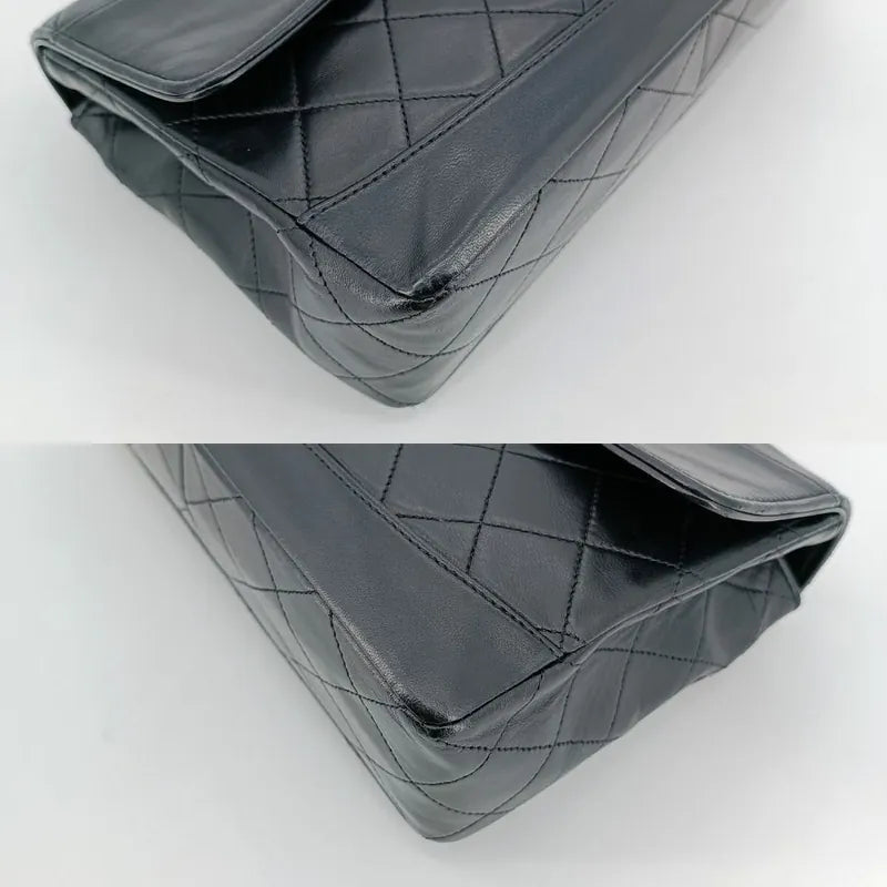 c379-chanel-vintage-black-lambskin-quilted-flap-bag
