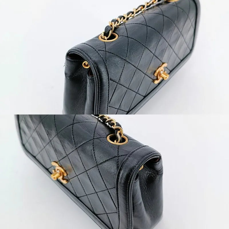 ra954-chanel-vintage-black-lambskin-quilted-flap-bag