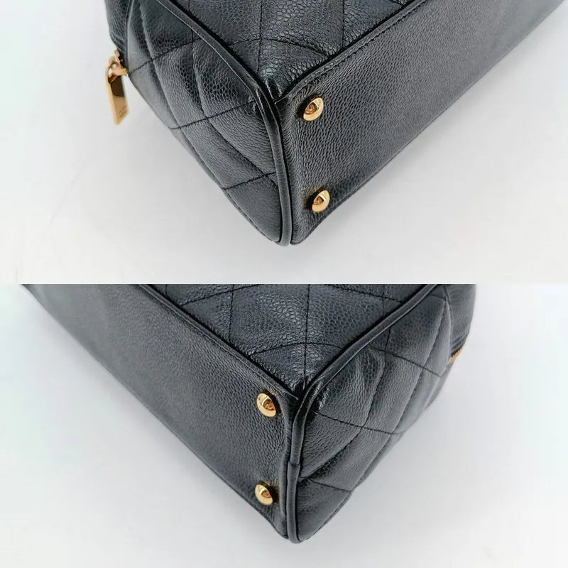 rb192-chanel-vintage-black-caviar-leather-boston-bag