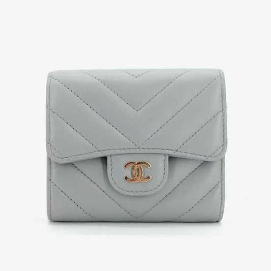 jr730-chanel-grey-lambskin-chevron-wallet