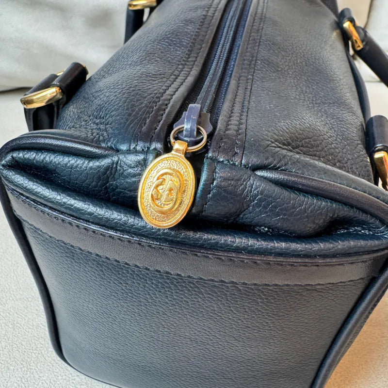 jw324-gucci-vintage-black-caviar-leather-boston-bag