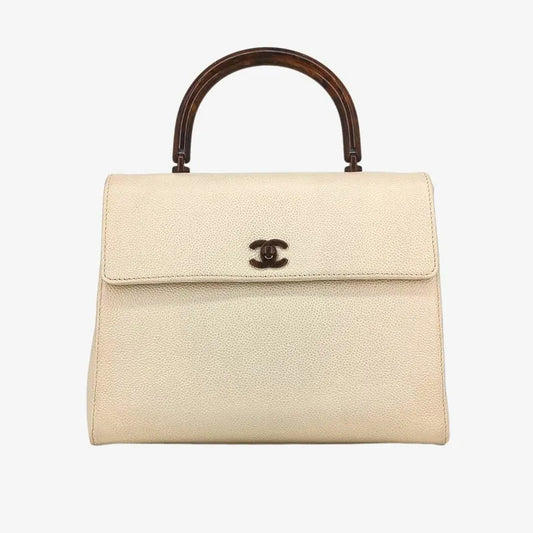 90198834-chanel-vintage-white-caviar-leather-wood-top-handle-bag