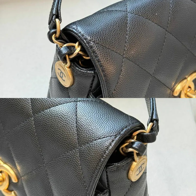 yu009-chanel-black-caviar-leather-mini-square-flap-bag