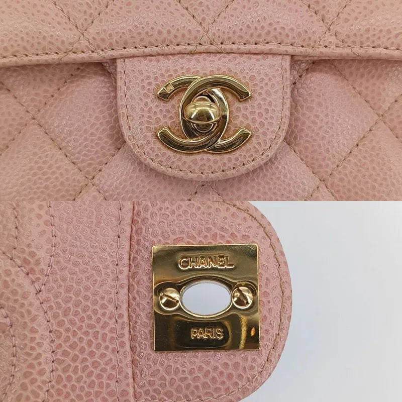c451-chanel-vintage-pink-caviar-leather-17cm-mini-square-flap-bag