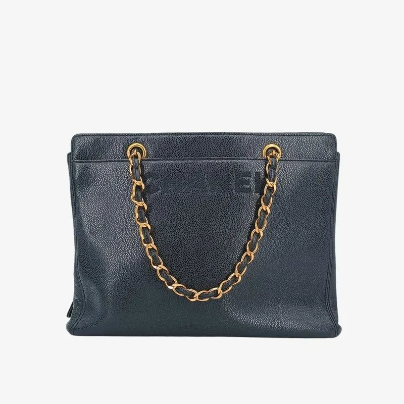 jah81-chanel-vintage-black-caviar-leather-embroidered-logo-tote-bag