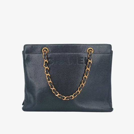 jah81-chanel-vintage-black-caviar-leather-embroidered-logo-tote-bag