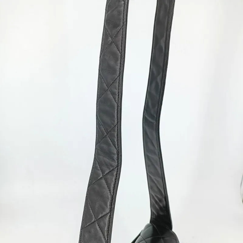 ra073-chanel-vintage-black-lambskin-quilted-flap-bag