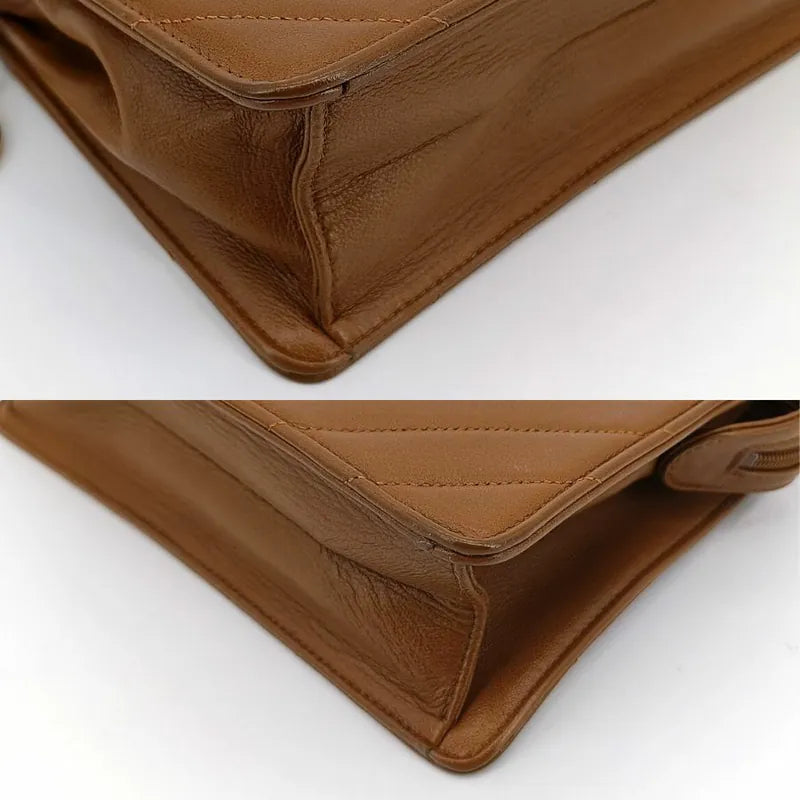 c307-chanel-vintage-brown-lambskin-chevron-shoulder-bag