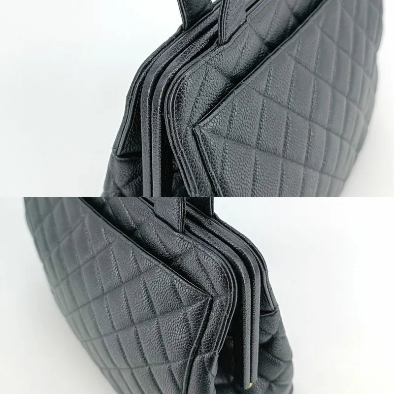 jt784-chanel-vintage-black-caviar-leather-kisslock-tote-bag