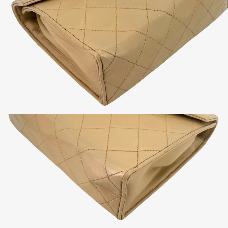 c565-chanel-vintage-beige-lambskin-big-cc-pointed-flap-bag