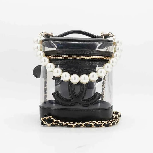 jr731-chanel-vintage-black-lambskin-pvc-cosmetic-bag