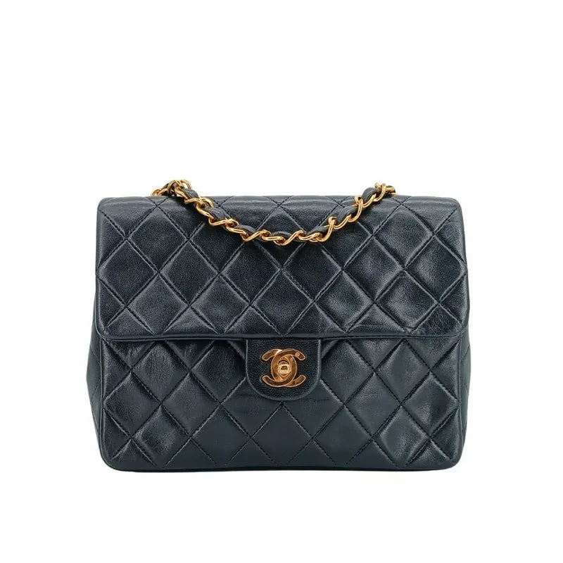 js990-chanel-vintage-black-lambskin-20cm-mini-square-flap-bag