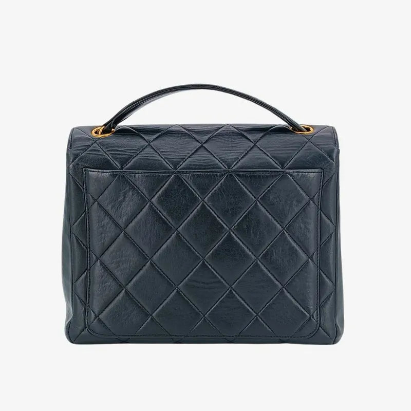 ra550-chanel-vintage-black-lambskin-quilted-flap-bag
