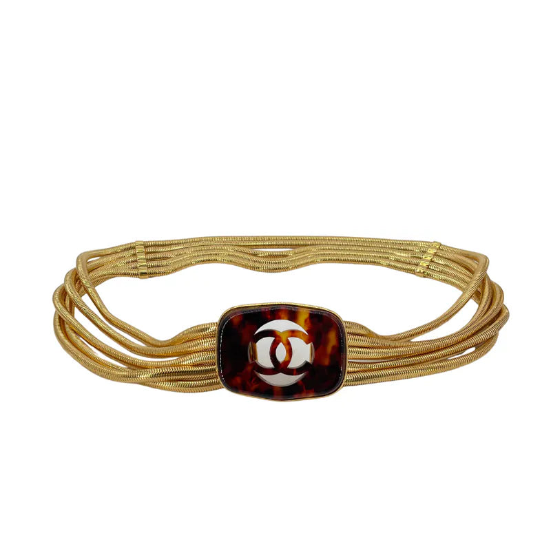 c545-chanel-gold-gold-mesh-multi-strand-chain-tortoise-cc-logo-spring-belt