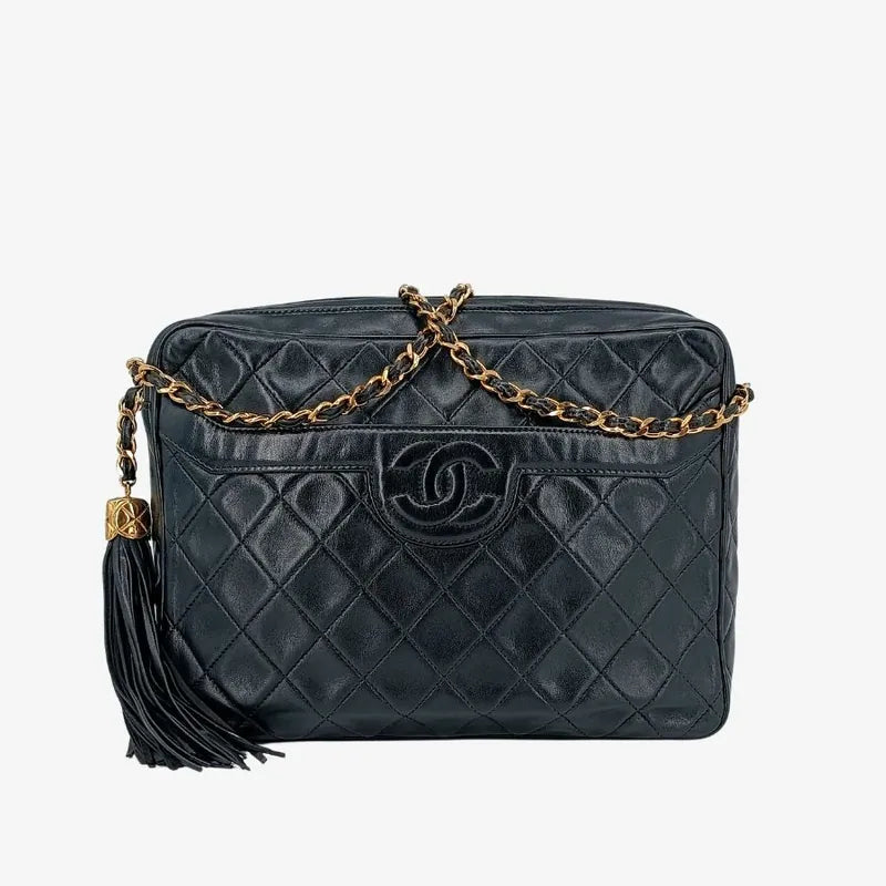 jr668-chanel-vintage-black-lambskin-tassel-camera-bag