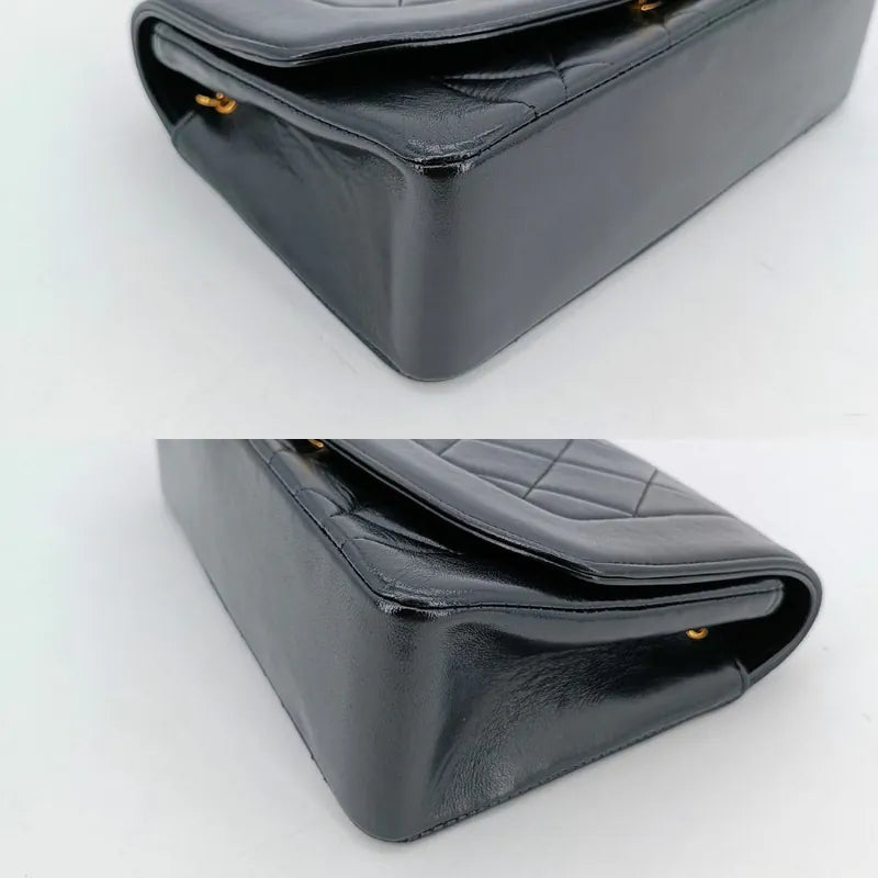 rb626-chanel-vintage-black-lambskin-22cm-diana-flap-bag