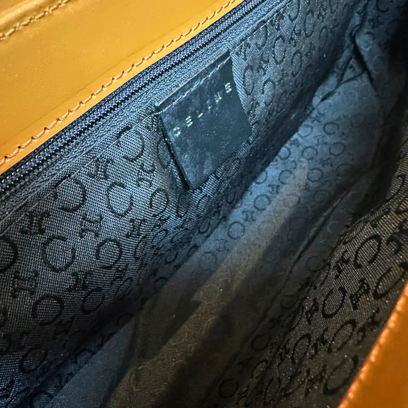 rc141-celine-vintage-khaki-shoulder-bag