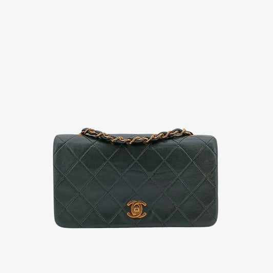 ju352-chanel-vintage-dark-green-lambskin-full-flap-bag