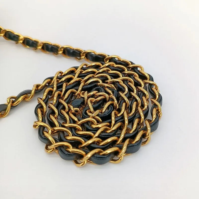 js717-chanel-vintage-black-lambskin-20cm-mini-square-flap-bag