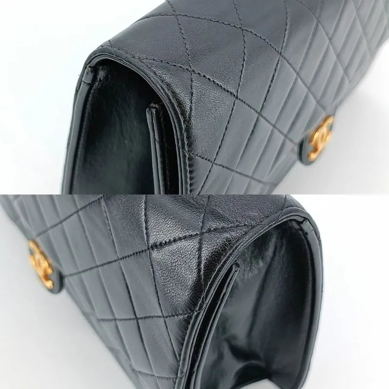 ra348-chanel-vintage-black-lambskin-quilted-flap-bag