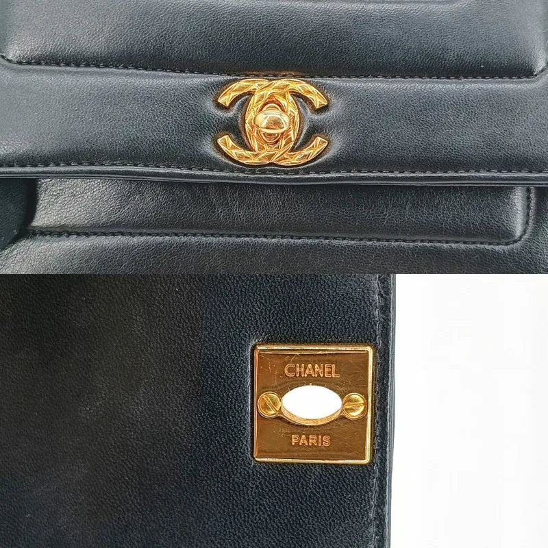 ra200-chanel-vintage-black-lambskin-gold-chain-flap-bag