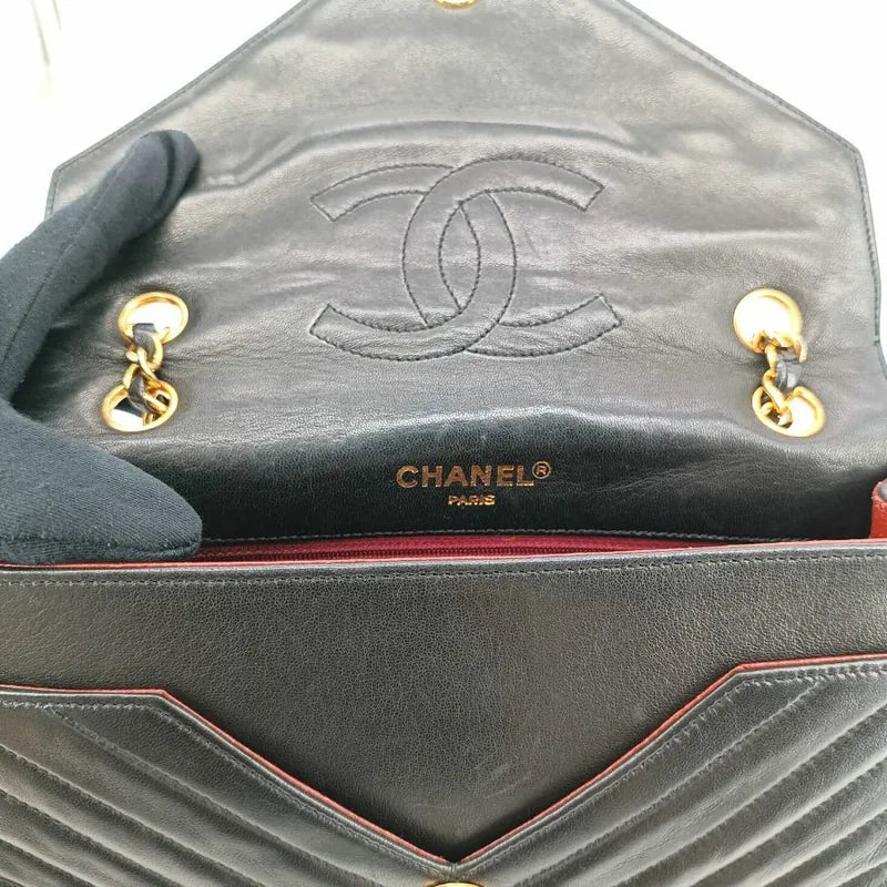 90195512-chanel-vintage-black-lambskin-paris-limited-edition-flap-bag