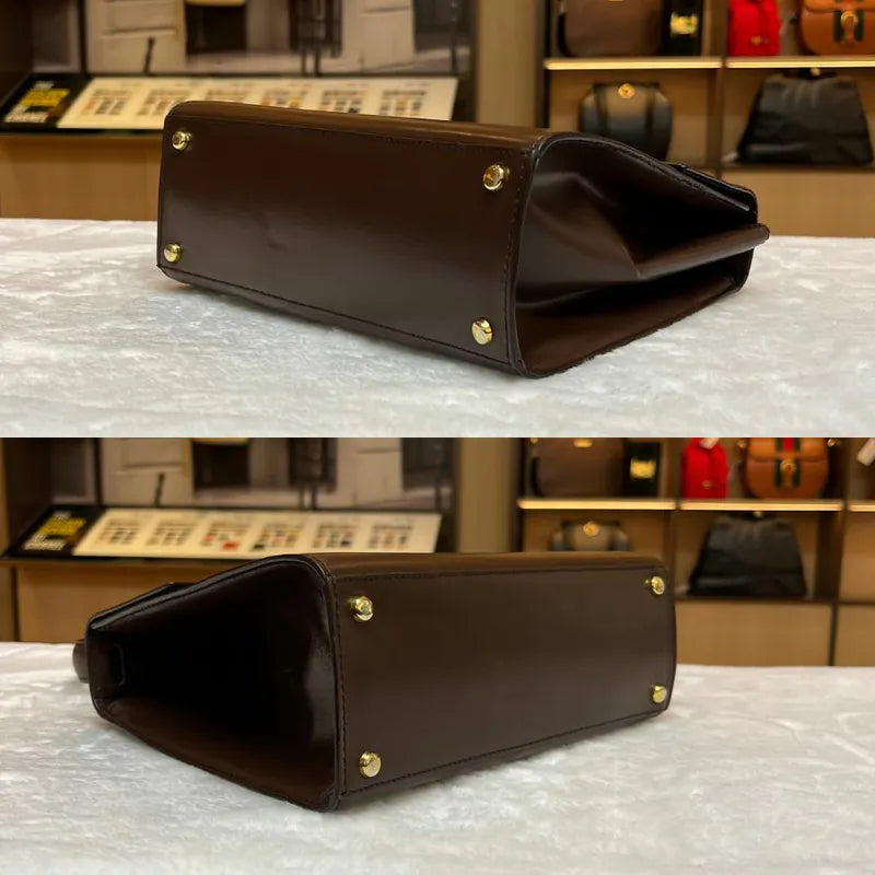 rc847-celine-vintage-brown-leather-handbag