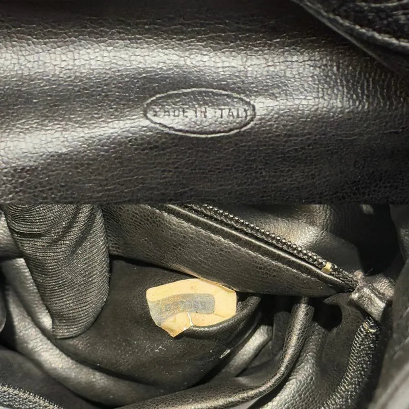 jw458-chanel-vintage-black-caviar-leather-bucket-bag