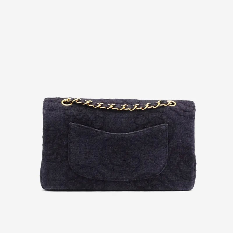 jq553-chanel-vintage-navy-cotton-classic-flap-bag
