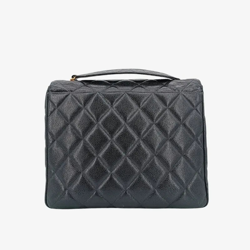c319-chanel-vintage-black-caviar-leather-qulited-jumbo-flap-bag