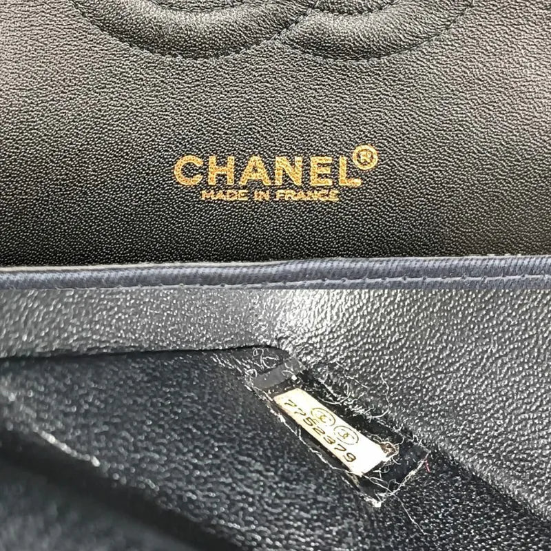 sh002-chanel-vintage-navy-canvas-icon-print-classic-double-flap-bag