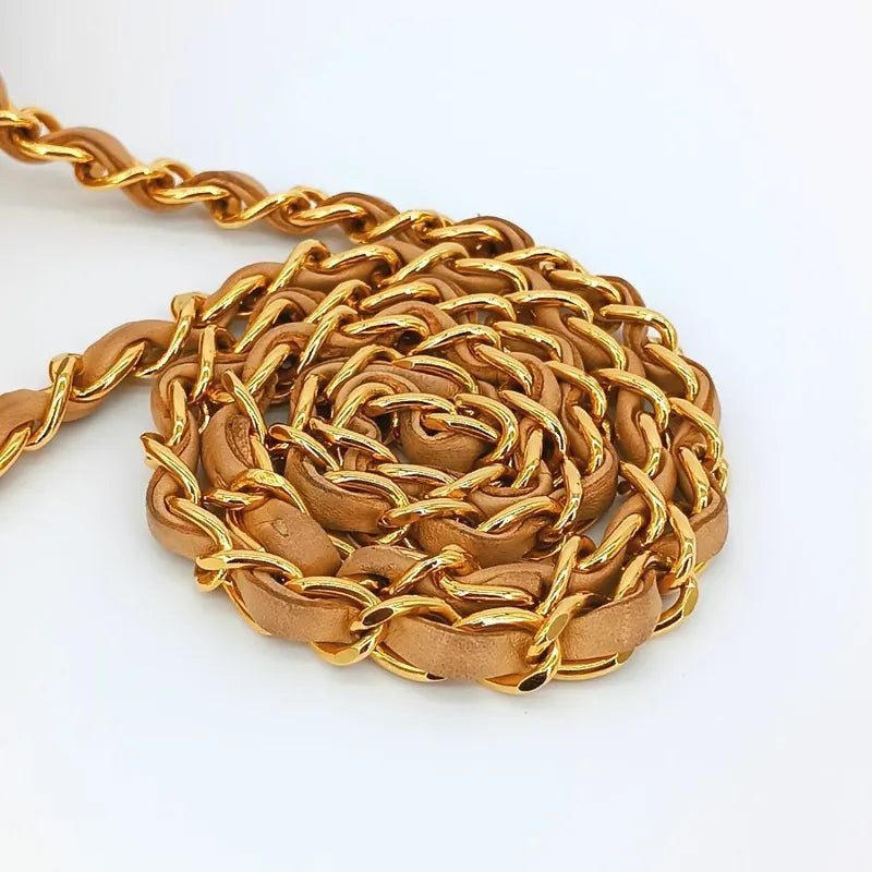 js455-chanel-vintage-beige-lambskin-23cm-classic-flap-bag