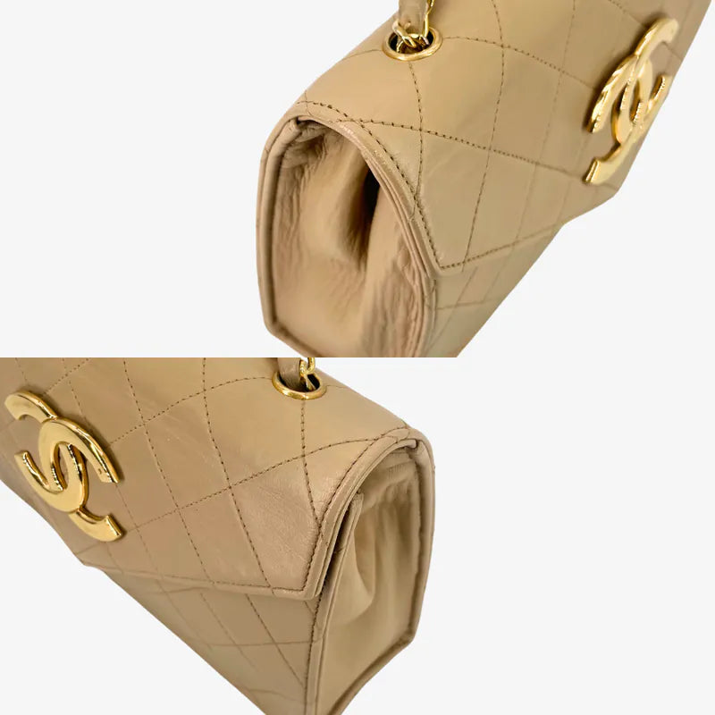 c565-chanel-vintage-beige-lambskin-big-cc-pointed-flap-bag