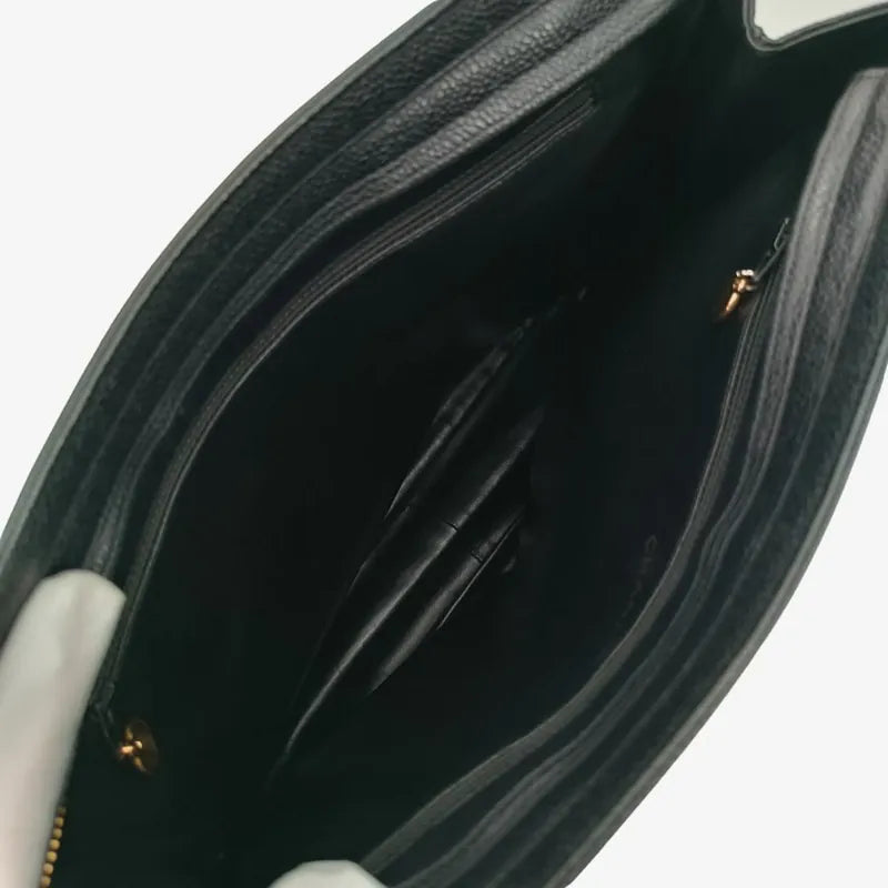 ra167-chanel-vintage-black-caviar-leather-triple-cc-tote-bag