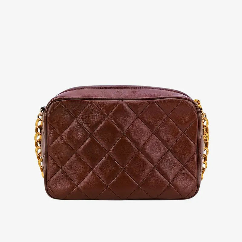 ra161-chanel-vintage-brown-lambskin-tassels-gold-chain-camera-bag