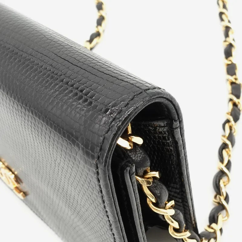 jq470-chanel-vintage-black-lizard-skin-flap-bag