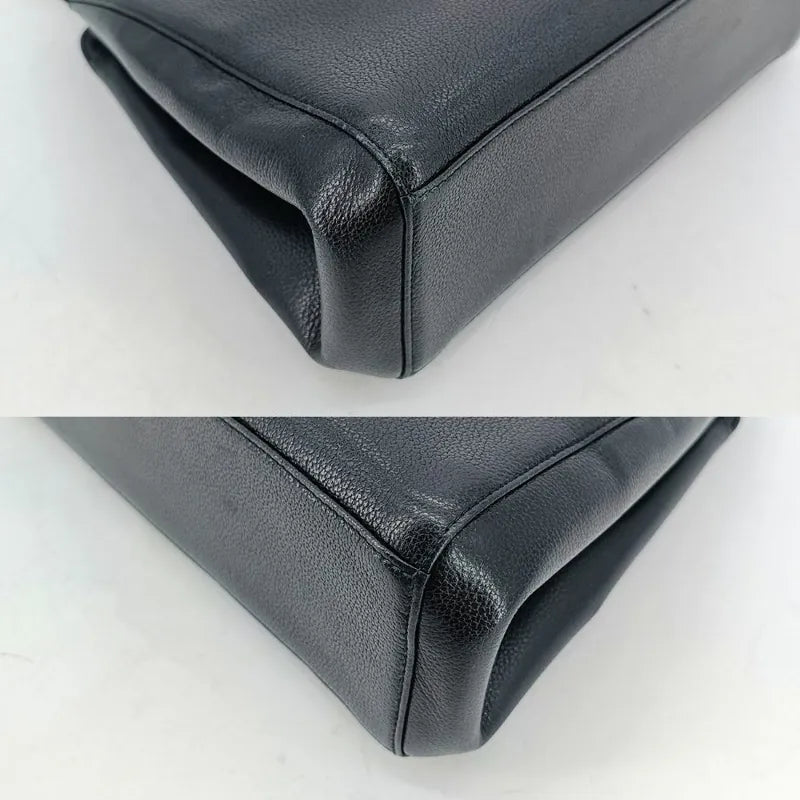 rb308-chanel-vintage-black-caviar-leather-cc-logo-shoulder-bag