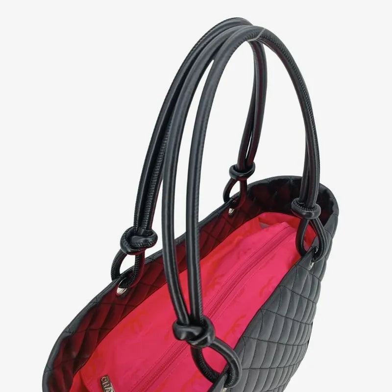 ra098-chanel-vintage-black-calfskin-cambon-tote-bag