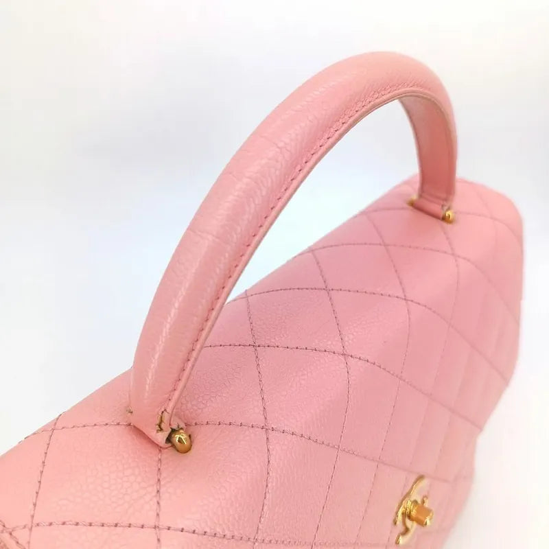 sh006-chanel-vintage-pink-caviar-leather-kelly-handbag